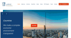 Desktop Screenshot of larive.com